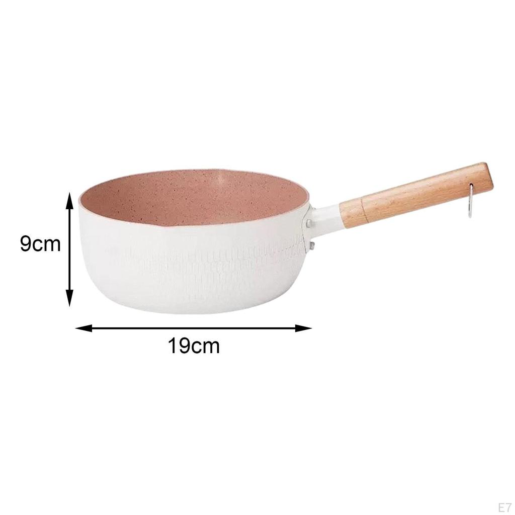 Kleine Noodle Pot Multifunctionele Melkpan Kookgerei Soep voor Picknick Camping