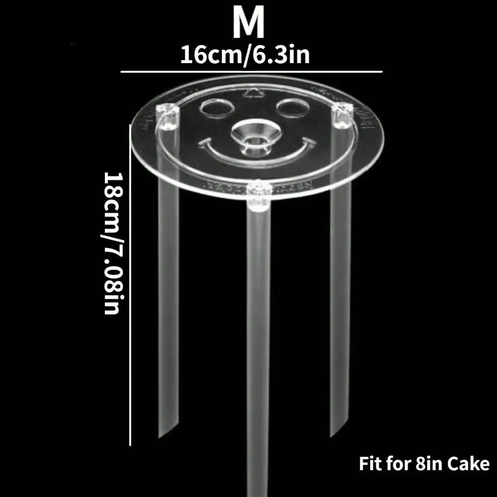 Round Cake Pan Stand DIY Craft Baking Tools Multi-Layer Support Spacer Stand Dessert Frame Kitchen Pastry Decorative Spacer
