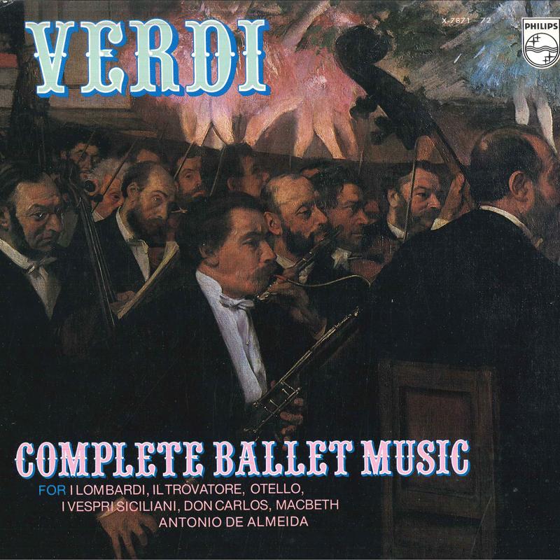 

LP Record ANTONIO DE ALMEIDA, ORCHESTRE NATIO - Verdi Complete Ballet Music X787172 PHILIPS 1978 Japan Classical Used