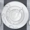 ZISIZ European Style Ceramic Dinner Plate Set