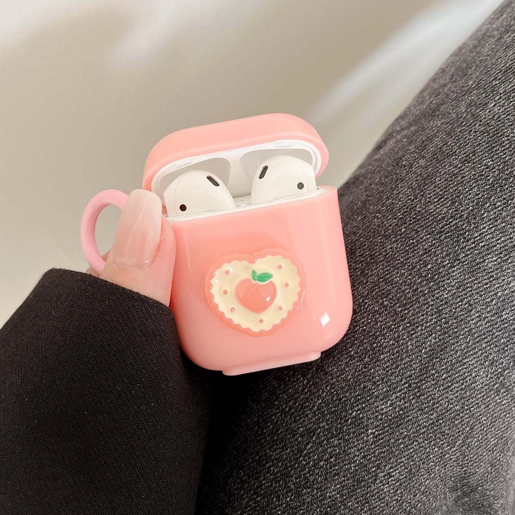 Silicone Soft Love 3d Heart Fruit Strawberry Earphone Case For Apple Airpods Pro 2 1 3 Wireless Bluetooth Charging Box Capa