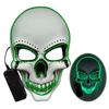 1 Stück Totenkopf LED Maske Maskerade Masken Neon Maske Licht Leuchten im Dunkeln Mascara Horror Maske Leuchtende Maske Halloween Party Maske