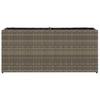 Vidaxl Garden Planter With 2 Inserts, Grey, 90X20X40 Cm, Pe Rattan
