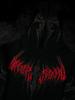 Divine Breath Zipper Hoodie: Men's Dark Style Fitness Sweatshirt