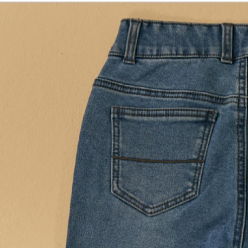Bang Bang Women S Lycra Double Weave bruShed Denim Indigo