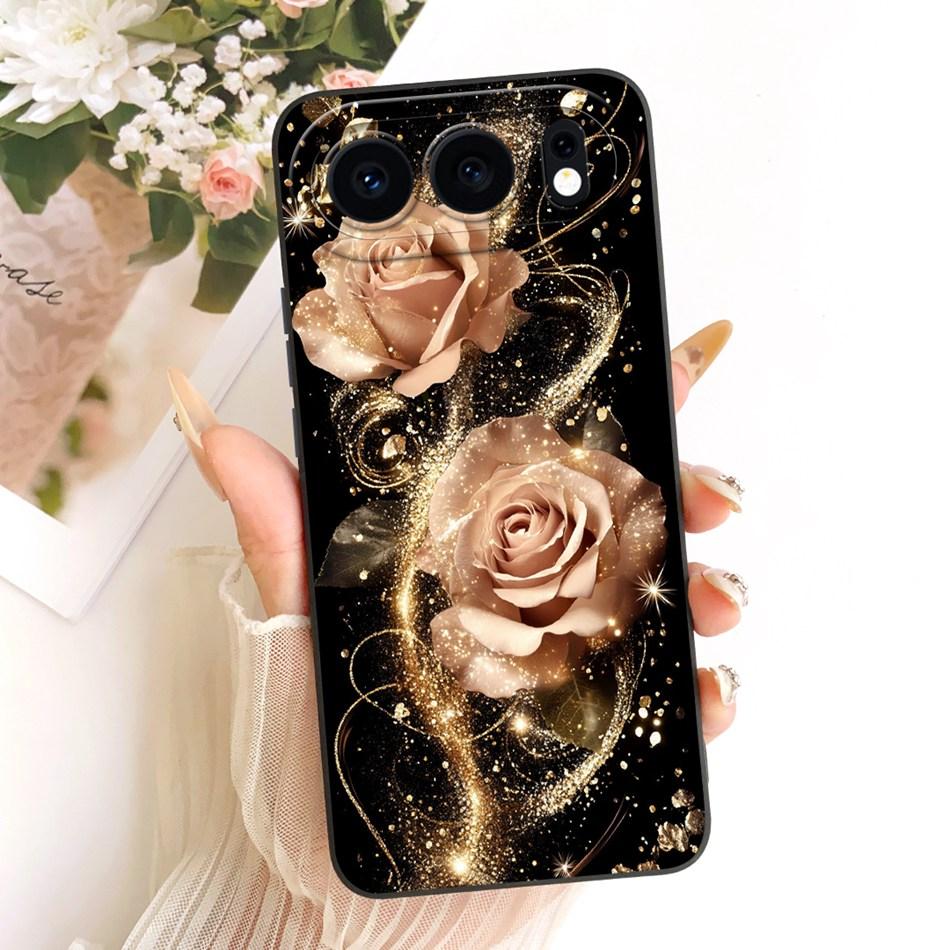 For Honor 500 5G 2026 Cute Cat Flower Cartoon Phone Case For Honor 500 MEY-AN00 Shockproof Soft Silicone Covers Bumpers