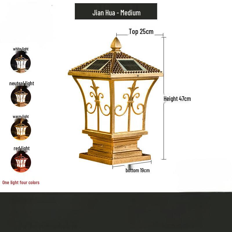 NuFeng Solar Pillar Light