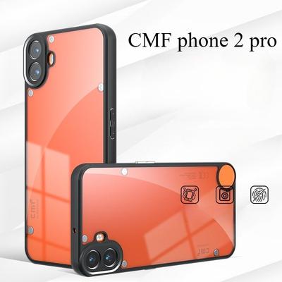 CMFphone2pro Pouzdro pro Nothing CMF Phone 2Pro Matné akrylové pouzdro pro Nothing Phone 3APro 2a Nárazuvzdorný průhledný tvrdý PC nárazník
