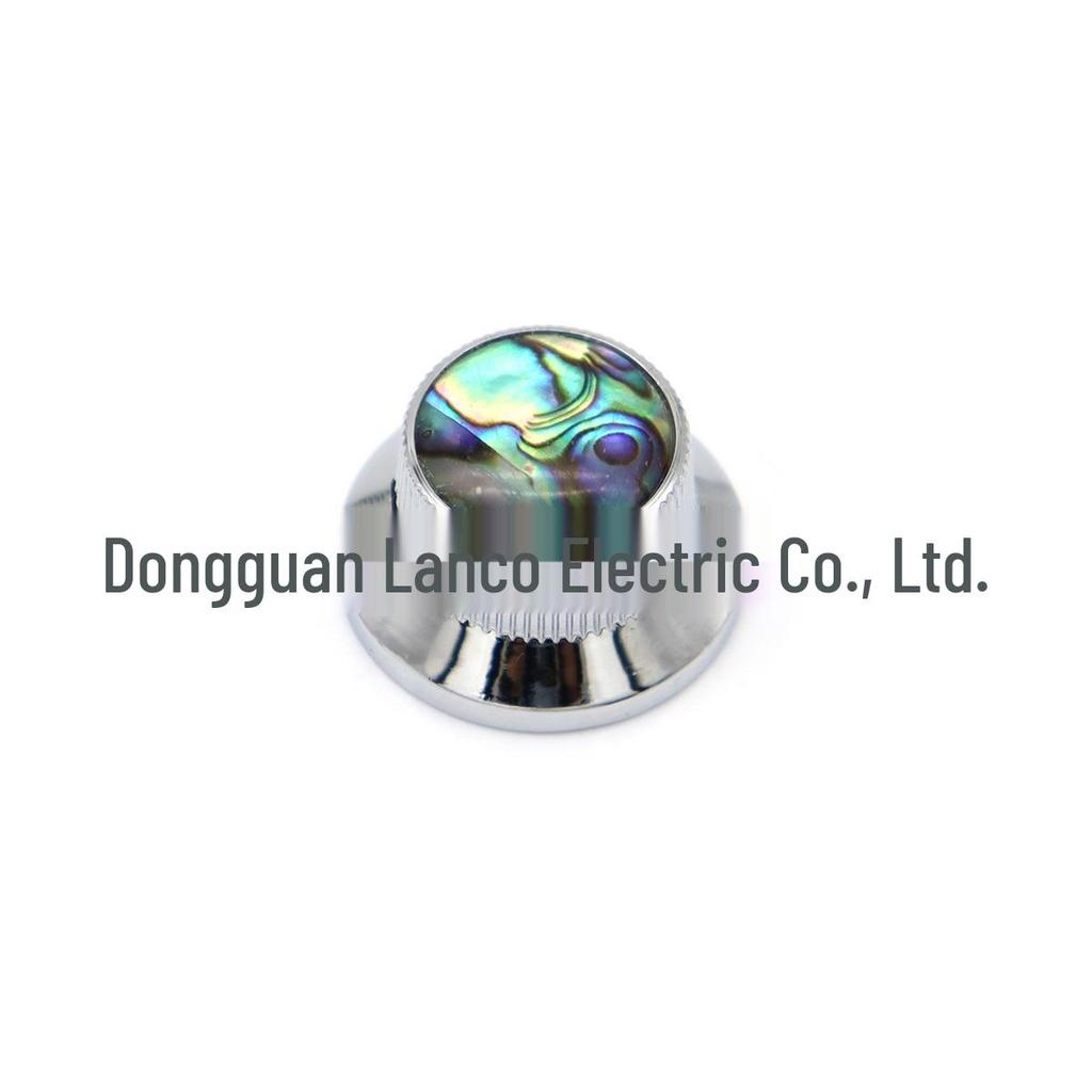 Metal Shell Bass & Electric Guitar Volume/Tone Control Knob Cap