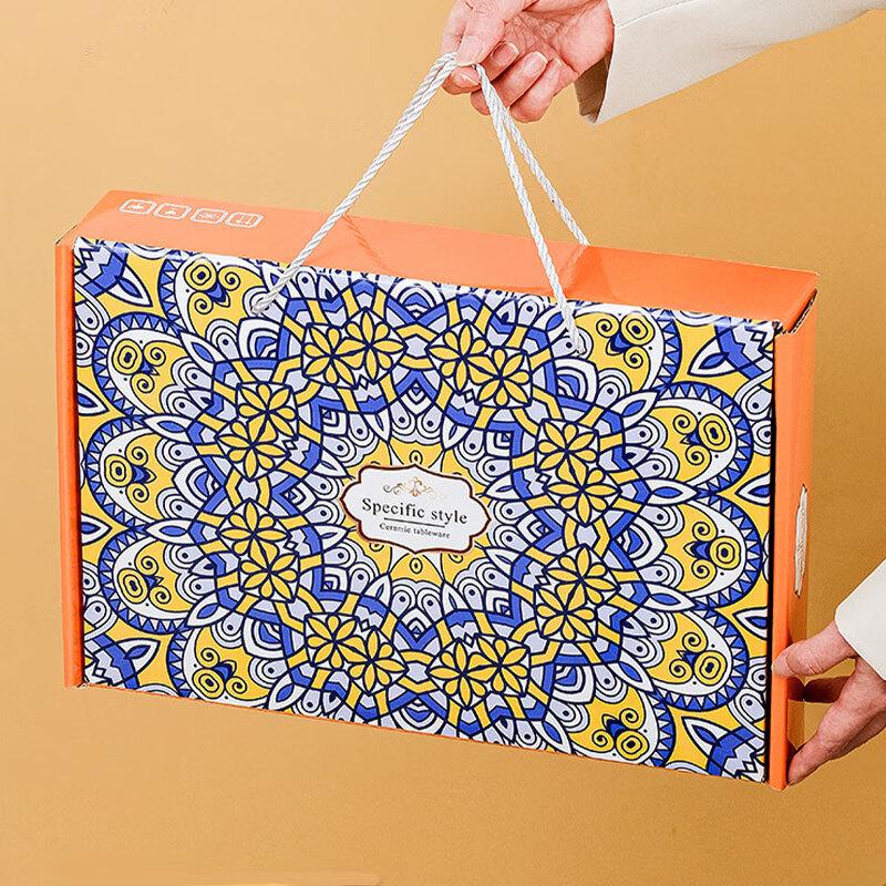 Bohemian Ceramic Dinnerware Gift Set