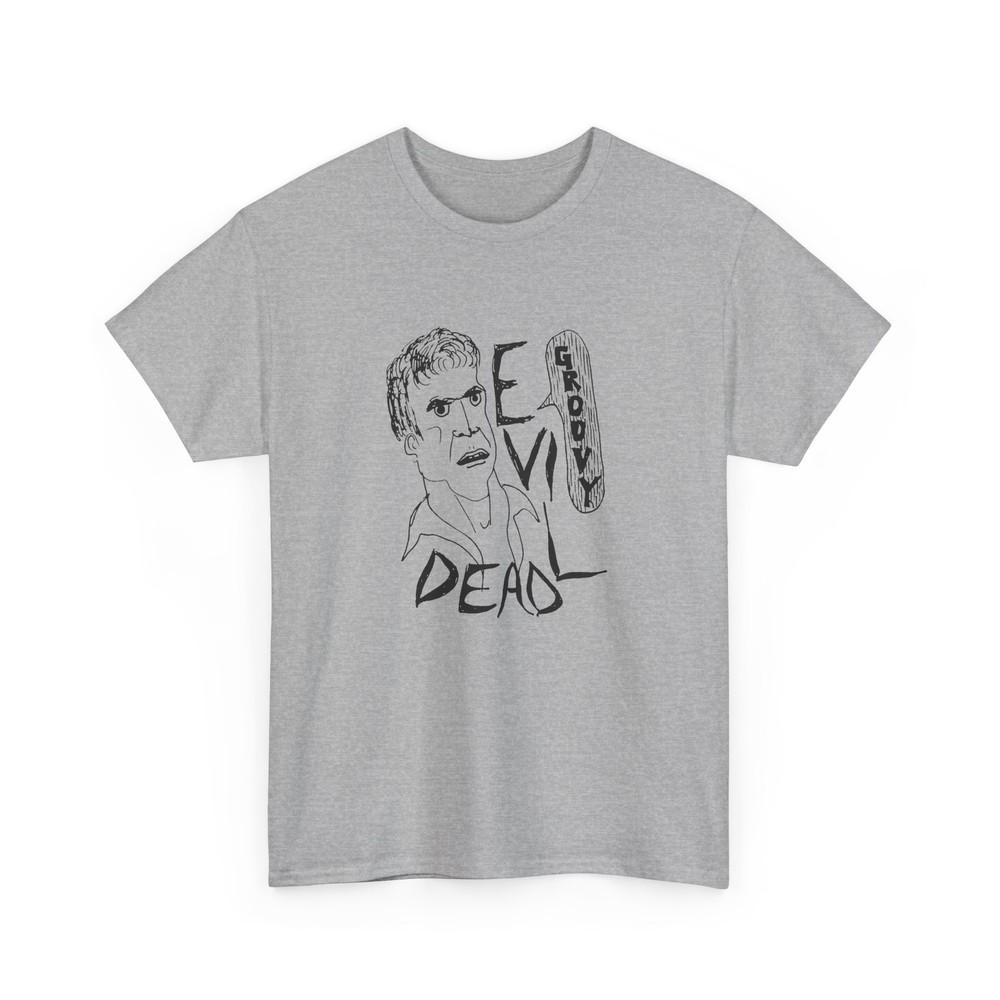 

original drawing sketch ash evil dead groovy tshirt 4XL