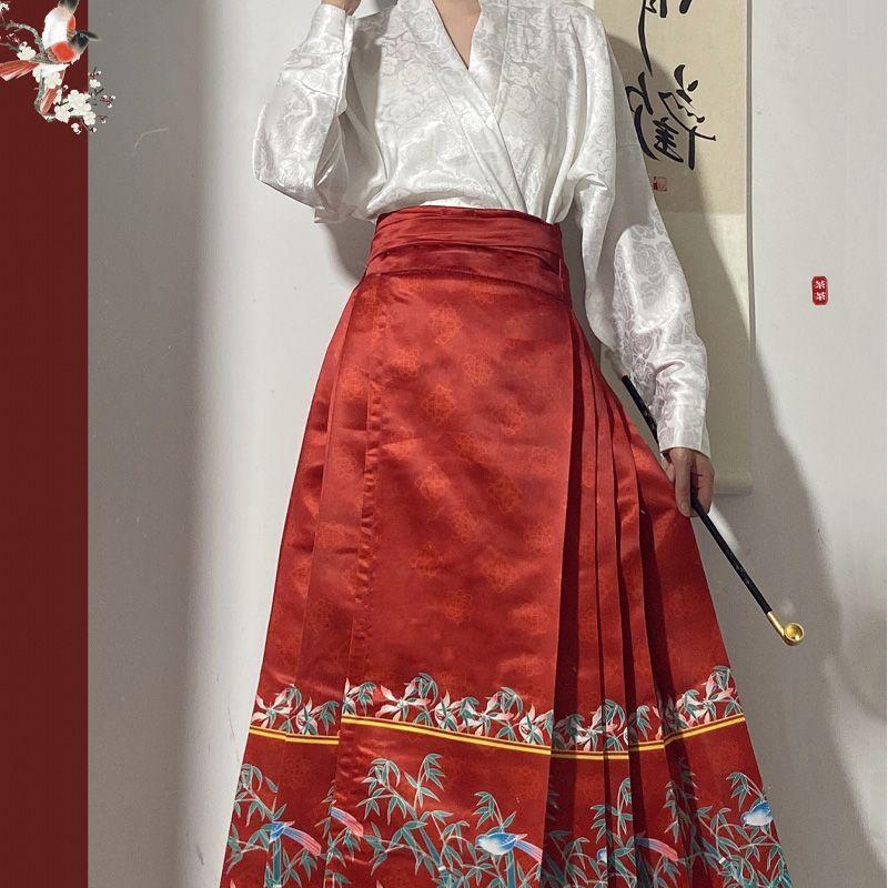 Chinese Ming Dynasty Style Daily Commuting Women's Suit