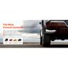 SucceBuy Elbow Exhaust Tip Chrome Turn Down Exhaust Tip w/ Clamp for Truck Car Chrome Structure for High Temperature Resistance