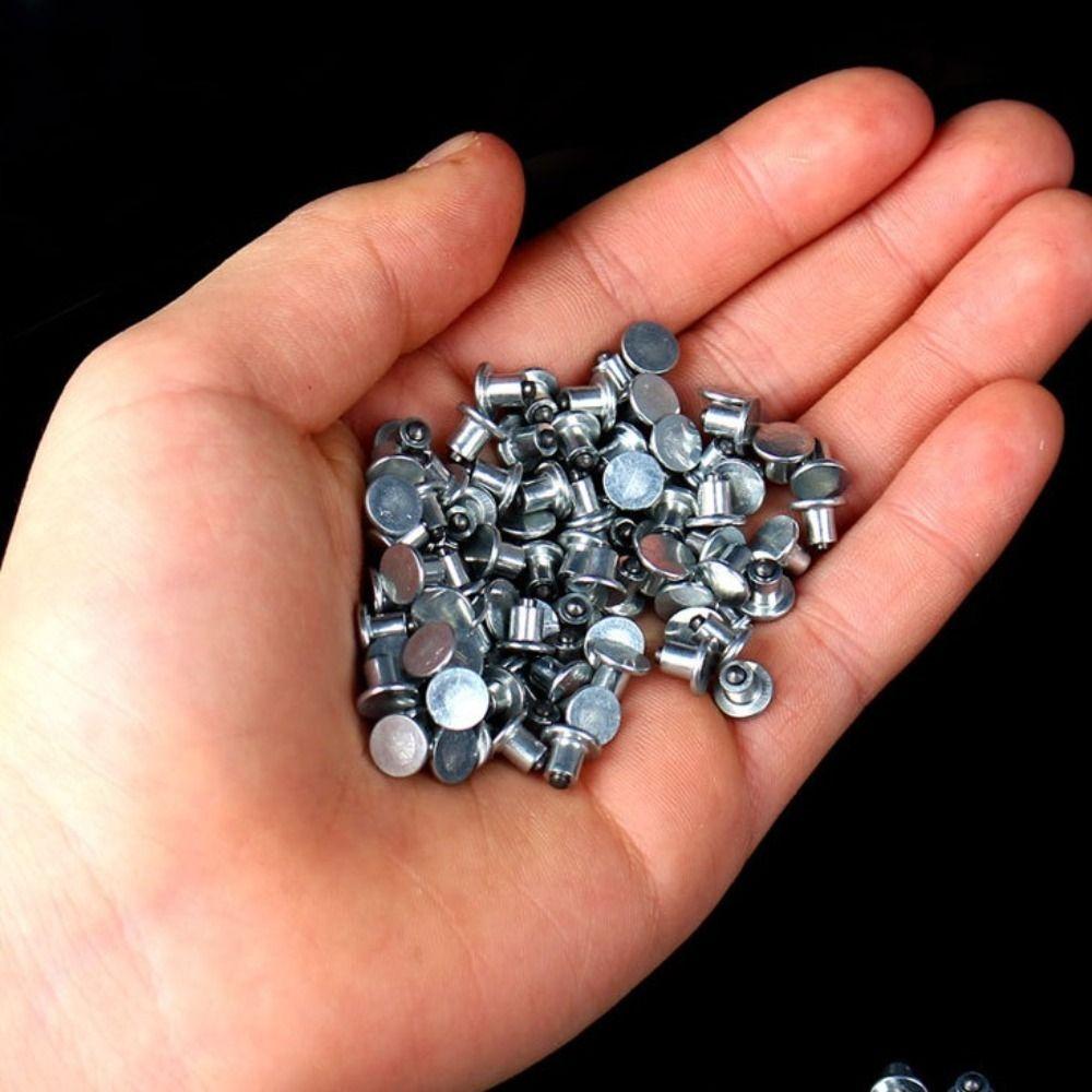 50 Pcs Anti-Slip Snowing Spikes 6.5mm/0.26" Tire Spikes Universal Tyre Stud Screws  Motorcycle