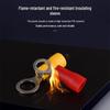Haobo Round Insulated Terminal RV1.25-3/4/5/6/8/10/12 Cold Press Wire Terminal RV2-4.