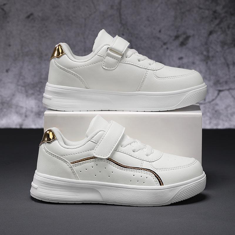 2025 new boys and girls board shoes soft sole fashion middle and older children single shoes student casual shoes