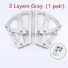 2pcs Iron Shoes Cabinet Hinges Flip Frame Rack Shelf Shoes Cabinet Hinge Movable Turning Rack Over Hardware Fitting