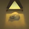 Cat BT Speaker Bedside Lamp Dimmable Tent Shaped Table Decoration Lamp Atmosphere Light for Living Room