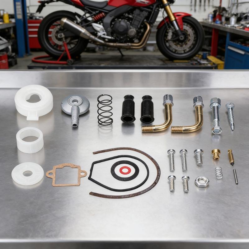 Complete Carburetor Repair Kit For SHA 15.15C Including Jets Floats Seal Ideal For Motorcycle Restoration