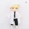 Surgical Uniform Fashion Suit White Coat Outfit White Coat Clothes Plush Doll's Pants Shorts Tops