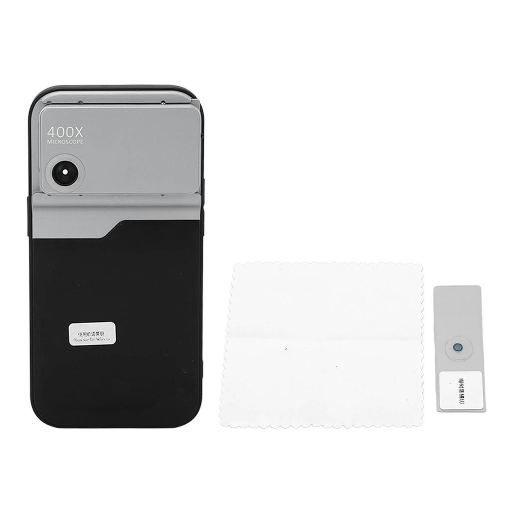 Mobile Phone Microscope Lens 400X Mini High Definition Cell Phone Microscope Lens Adapters for Iphone14 Pro