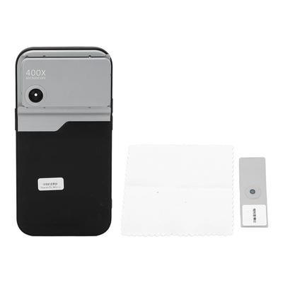 Mobile Phone Microscope Lens 400X Mini High Definition Cell Phone Microscope Lens Adapters for Iphone14 Pro