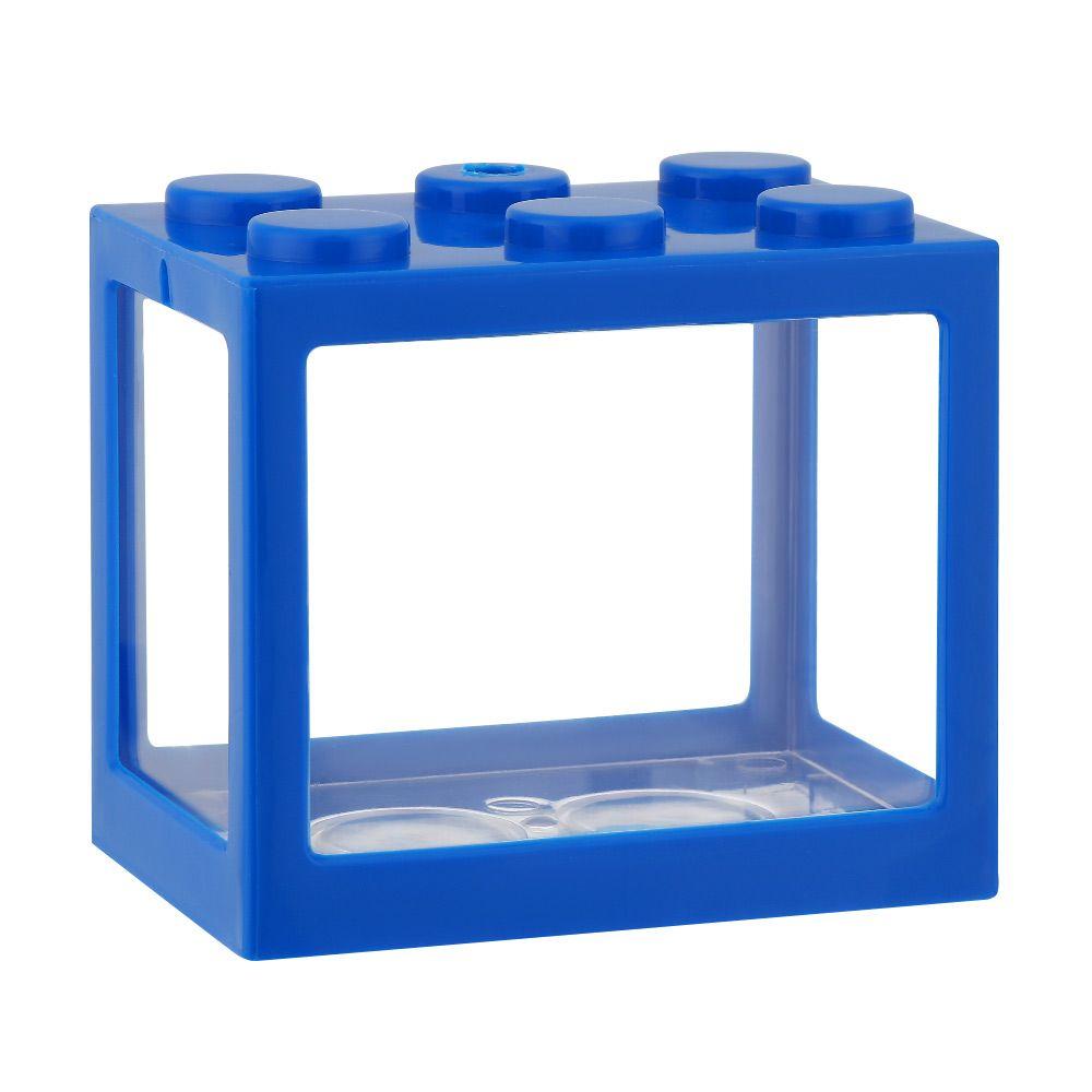 Aquarium Tank Gifts PVC Mini Aquarium Betta Fish Tank Betta Fish Accessories Ornamental