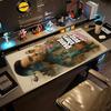 Tapis de Souris Gaming Gta Tapis de Souris Gamer Tapis de Souris de Bureau Base en Caoutchouc Antidérapante Accessoire de Bureau