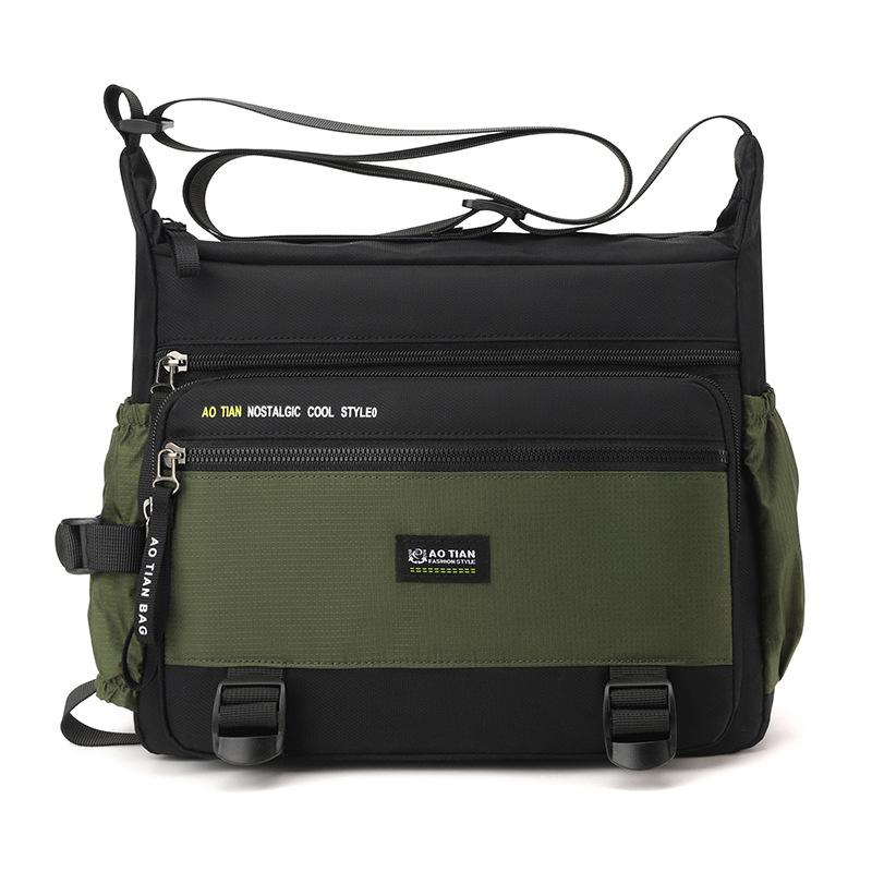 Casual Sports Men's Large Capacity Multi-compartment Shoulder Bag