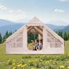 Inflatable Tent for Camping 5-8 Person Glamping Tent with Pump Easy Set Up
