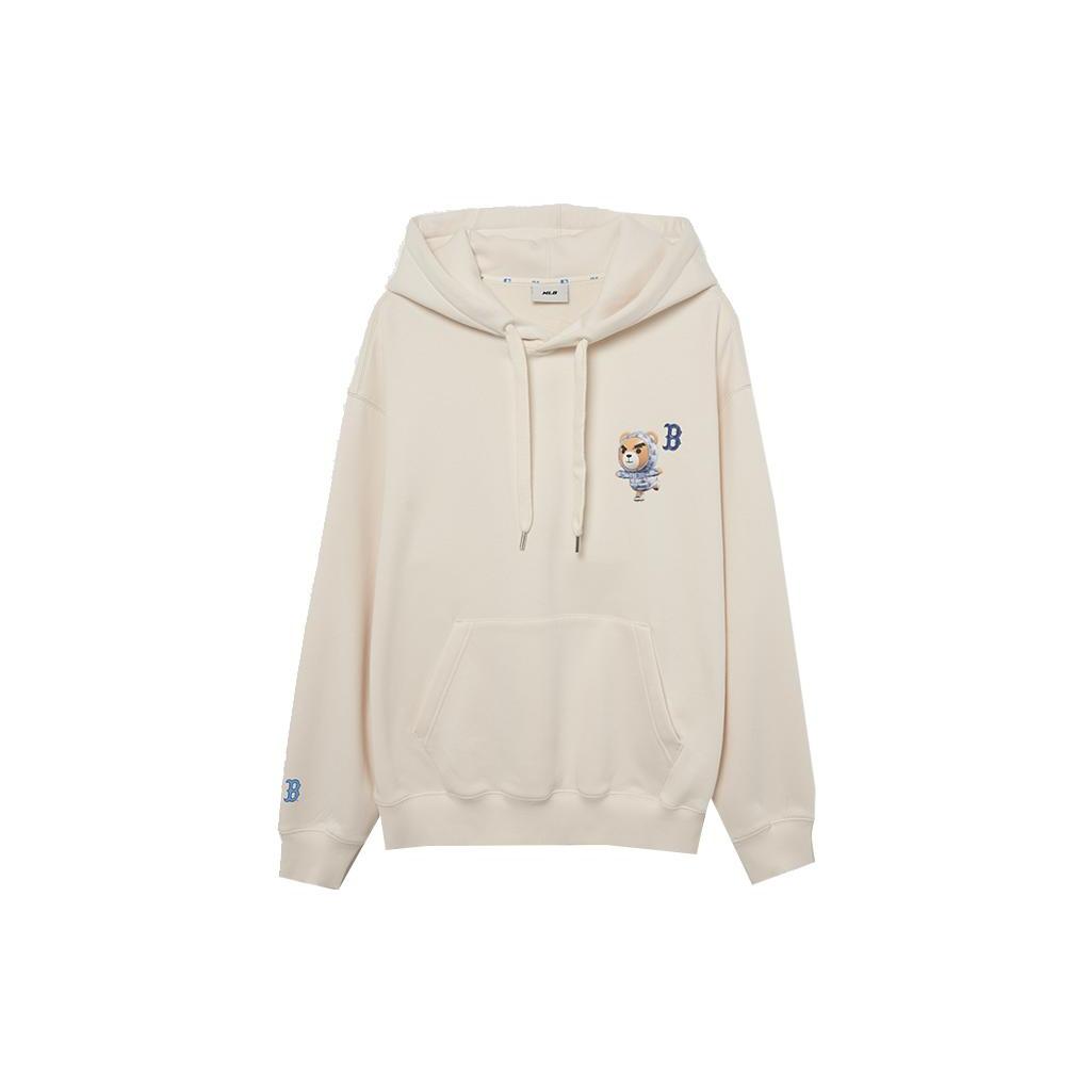 MLB Frowning Bear Collection Sweatshirt Unisex Dark Cream 3AHDE0136-43CRD M