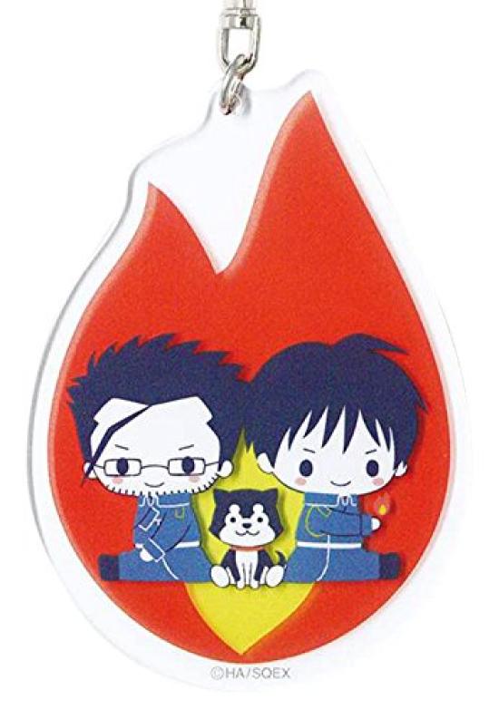 Sanrio x Стальной алхимик Мастанг и Фьюз Акриловый брелок