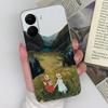 Cases For Xaimo Poco F4 X7 X6 X5 X4 X3 M5 M6 M7 14T 15 Pro Plus Beautiful Girls Pattern Transparent Silicone Camera Protection Housing For Xiaomi Capa