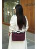 Bolsa Tote de Couro Bovino Fosco Camurçado 2025: Bolsa Transversal Feminina de Grande Capacidade para Outono/Inverno