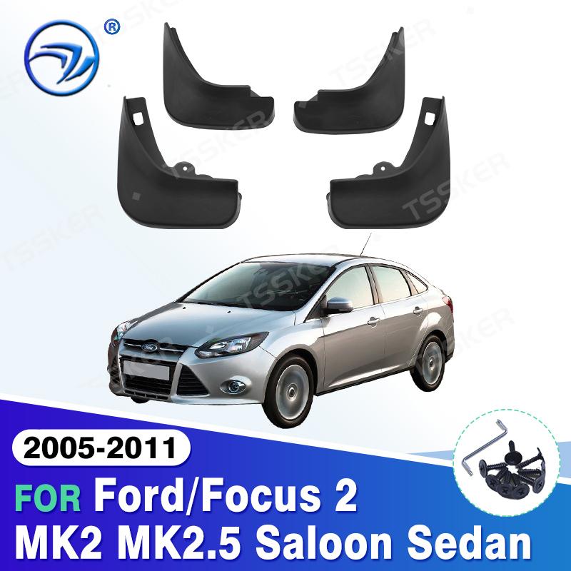 Auto Spatlappen Voor Achter Spatbord Spatbeschermers Spatborden Voor Ford/Focus 2 MK2 MK2.5 Sedan 2005-2011