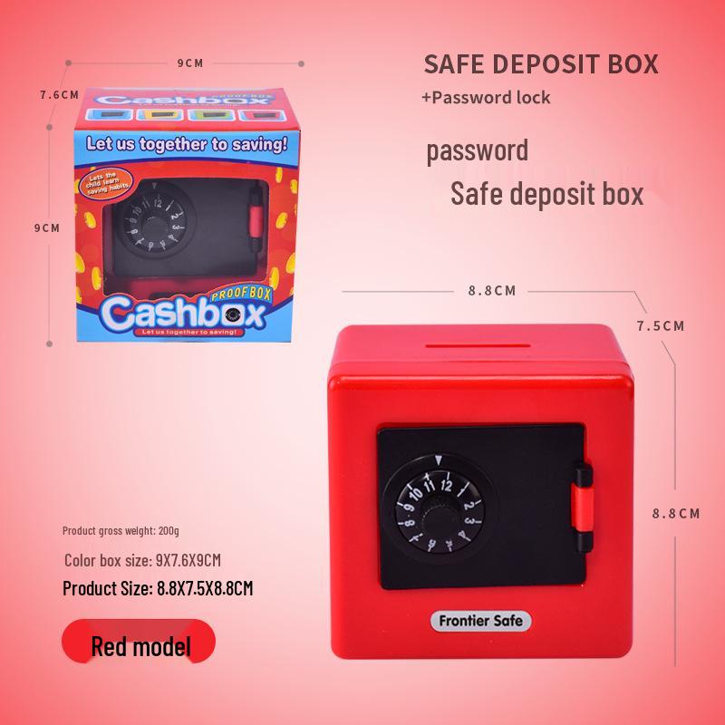 Children's Mechanical Piggy Bank Mini Safe - Money-Saving Toy Gift