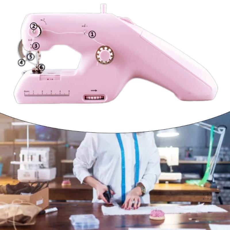 Handheld Sewing Machine Multifunctional Mending Machine Small Electric Sewing Machine for Homemakers Sewing Enthusiasts