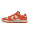 Nike  Dunk Low Cracked Orange Women Sneakers Light-Bone Safety-Orange Laser-Orange FN7773-001