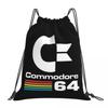 Commodore 64 Rucksäcke Modische Kordelzugtaschen Sporttasche Schultaschen für Reisen Schule