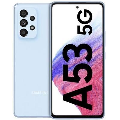 Samsung Galaxy A53 5G - 128 GB, 6 GB RAM, 6.5" Full HD+ Display, Dual SIM, MicroSD, 64 Mpx Camera - Blue