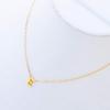 BLOOM 18K Yellow Gold Initial Necklace [Official] Women's (E) 0304-2560-0019-0000
