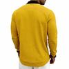 Herren Einfarbige Baseballkragenjacke Lässige Reißverschluss-Bomberjacke Leichter Streetwear-Mantel für Frühling Herbst