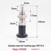 Stainless Steel/Carbon Steel Indexing Pin: Knob Plunger, Self-Locking, Re-Locking, Fine Thread, Complete Specifications
