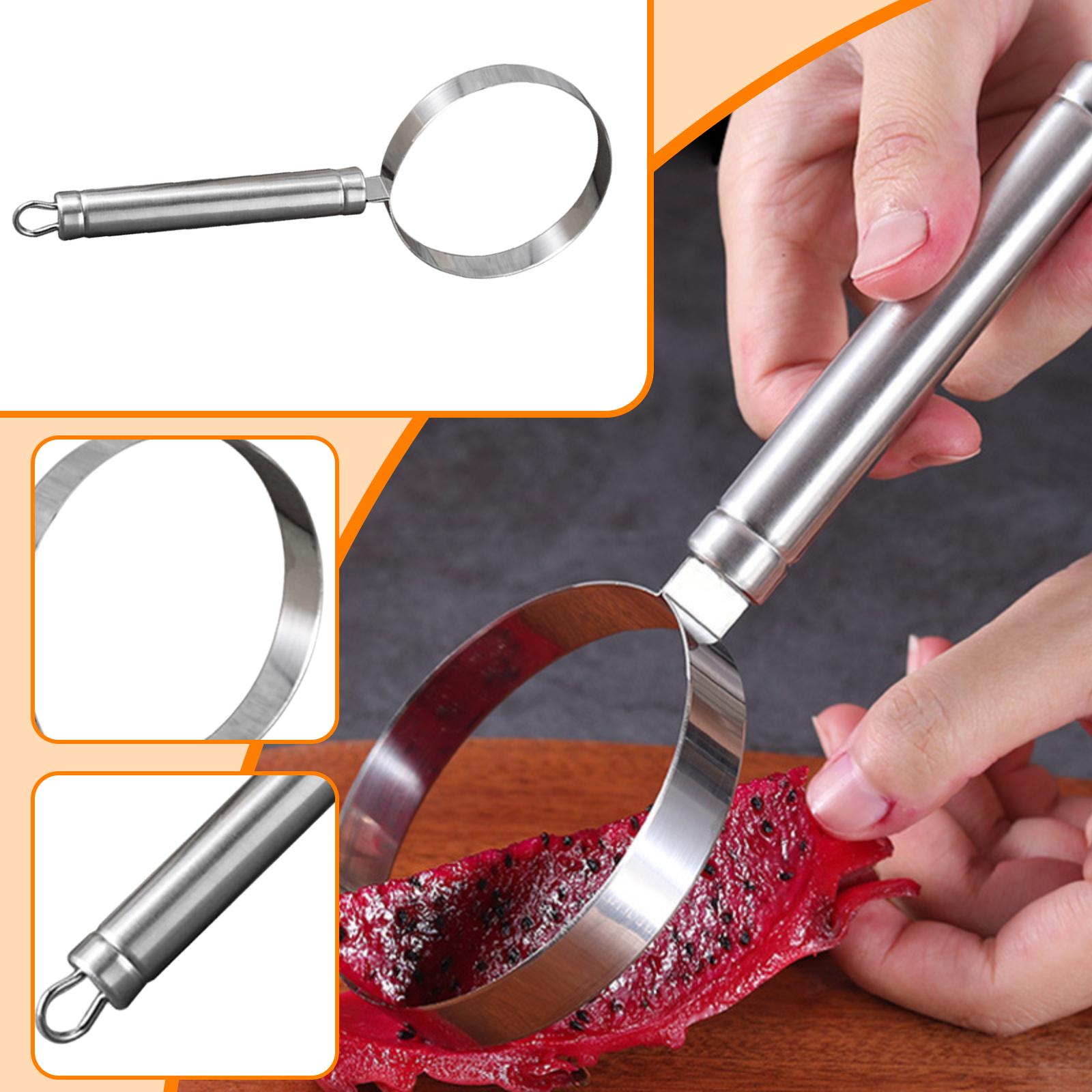 

Fruit Pulp Separator Made Of 304 Stainless Steel, Used For Digging Fruit And Removing Seed Fruit Tool One Size