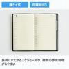 Planner Takahashi Shoten New Diary Alpha 2027 Weekly Left Monthly Horizontal Leather-Look Pen Holder - Black