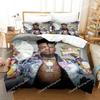 JayDaYoungan Rapper Bedding Set Boys Girls Twin Queen Size Duvet Cover Pillowcase Bed Boys Adult Fashion Home Textileextile