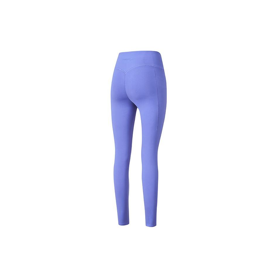 SAUCONY Logo Breathable High-Waisted Slim Fit Sports Leggings Women Leggings Light-Purple Blue SC1249036A-BL36