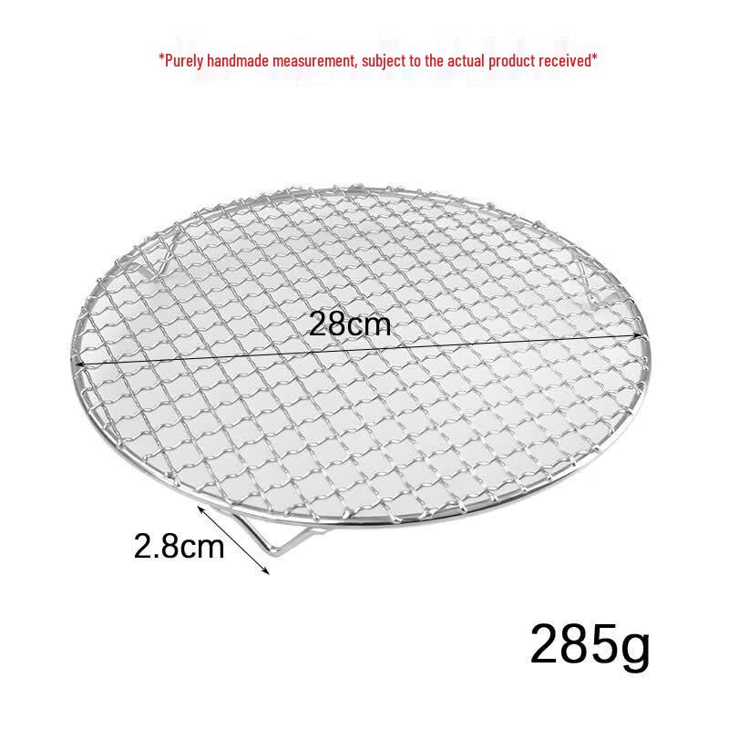 Outdoor Stainless Steel Round BBQ Grill Net