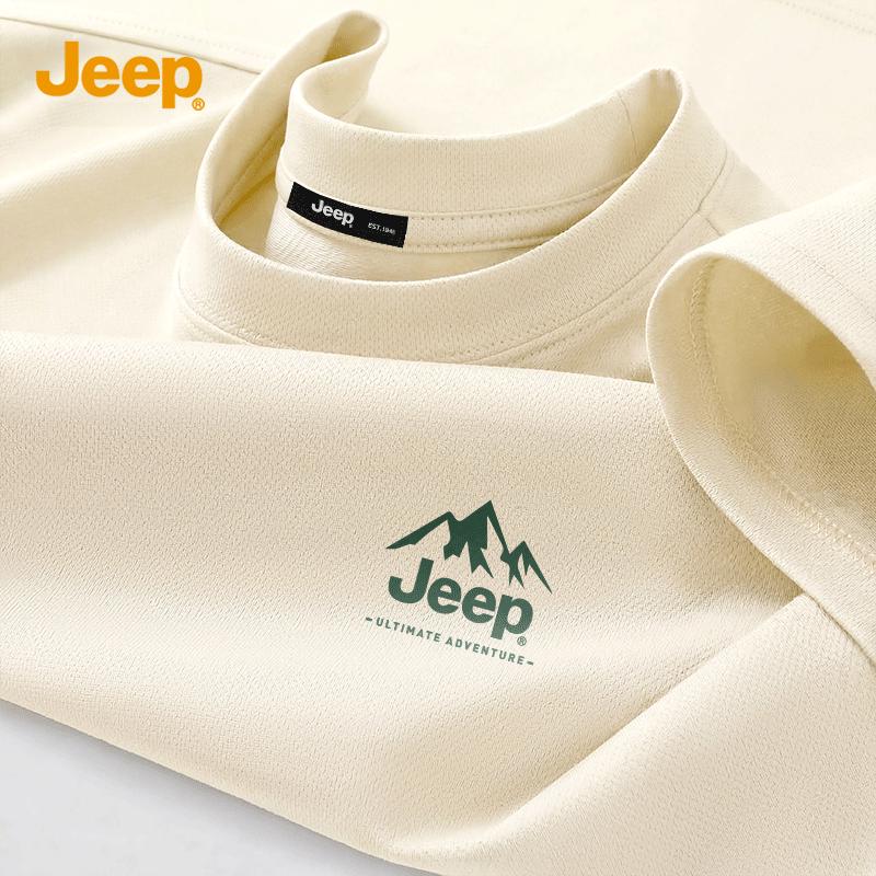 JEEP Men s 2026 Summer Ice Silk Quick-Dry Sport T-Shirt 2XL