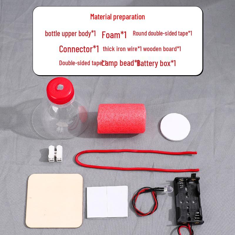 

Набор для научных экспериментов: Бутылочная лампа для учеников начальной школы и детей